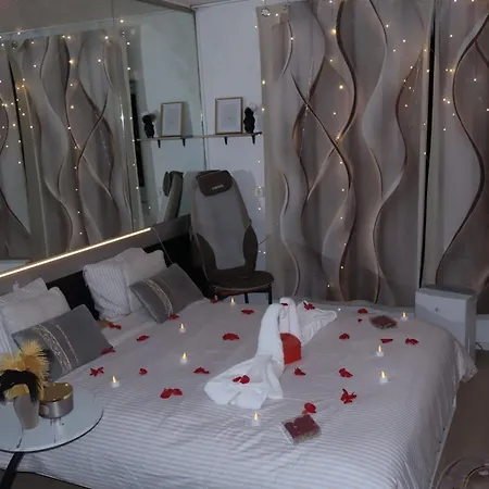 Apartmán Evasion Romantique, Jacuzzi Massage Luminotherapie
